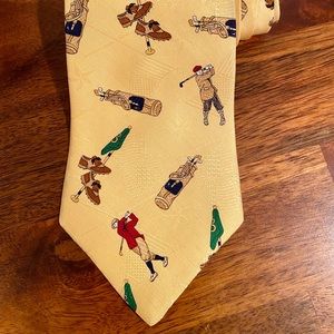 Tommy Hilfiger Men's Golf Tie Silk